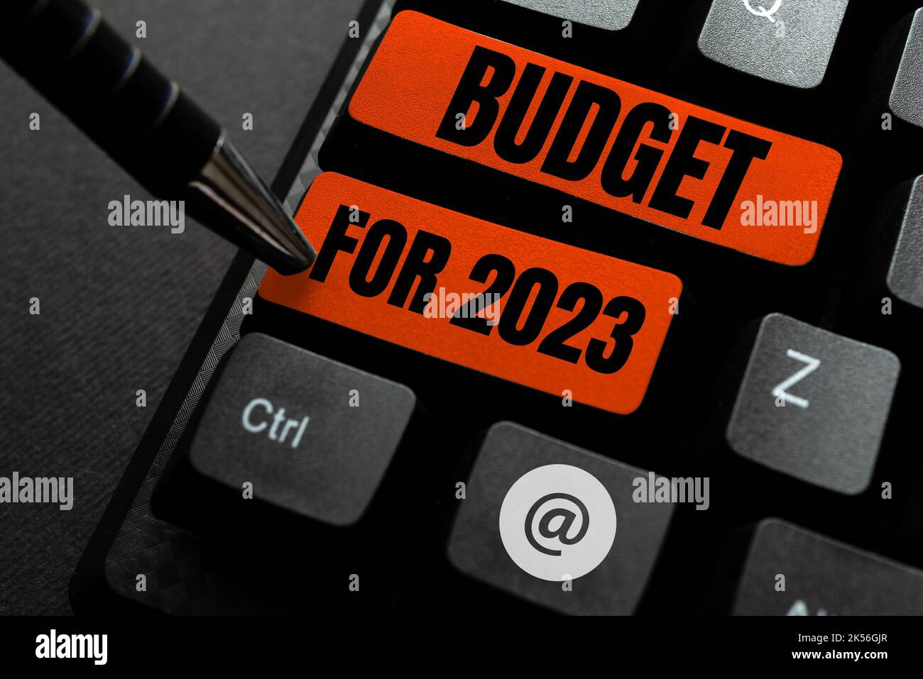 Conceptual display Budget For 2023, Concept meaning An written ...