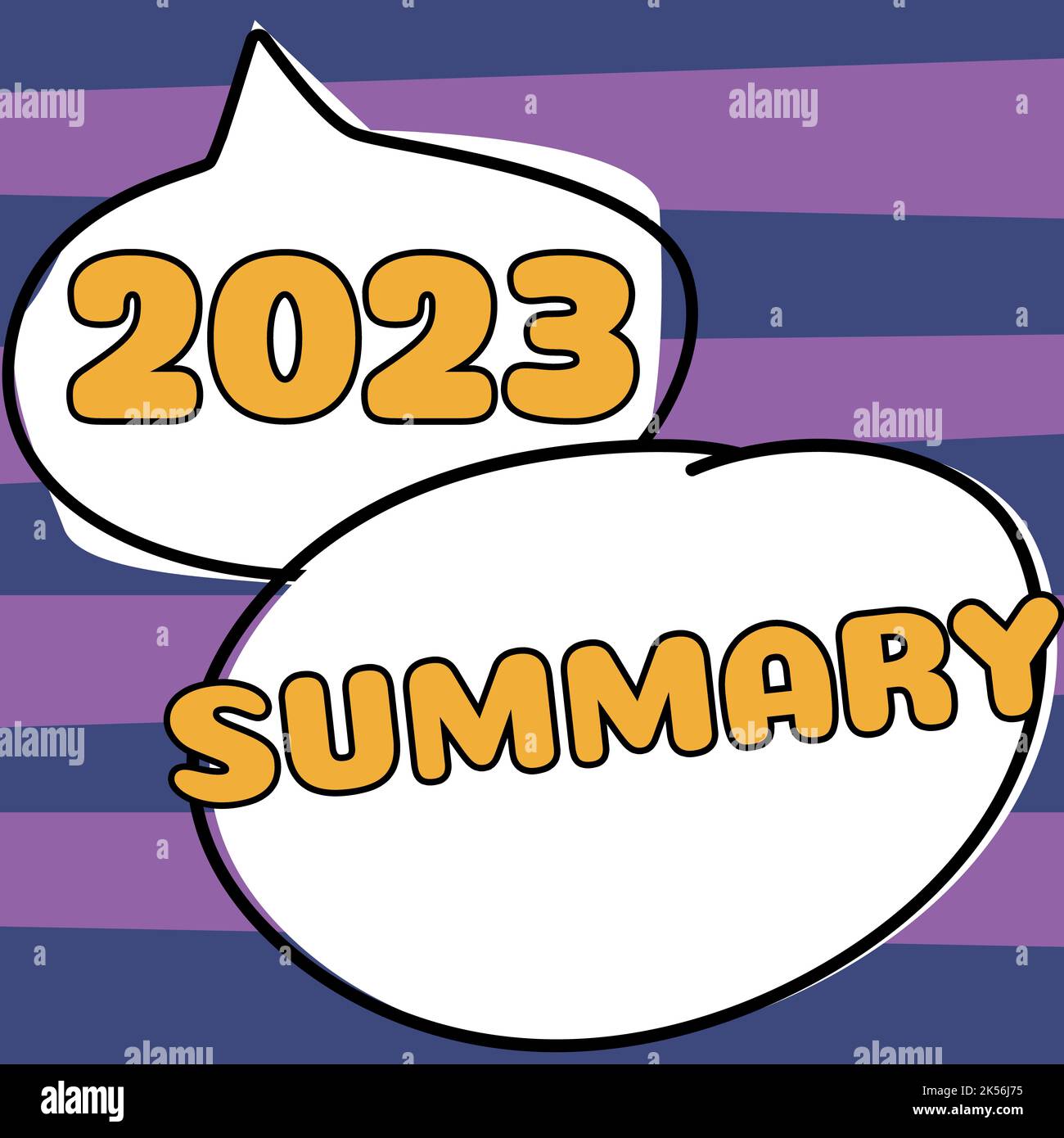 Text caption presenting 2023 Summary, Business showcase summarizing