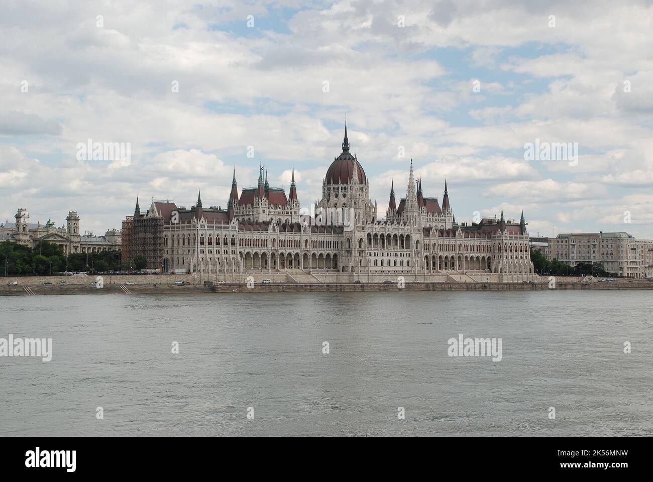 Budapest, Hungary-June 20, 2011: Hungarian parliament building in Budapest Stock Photo