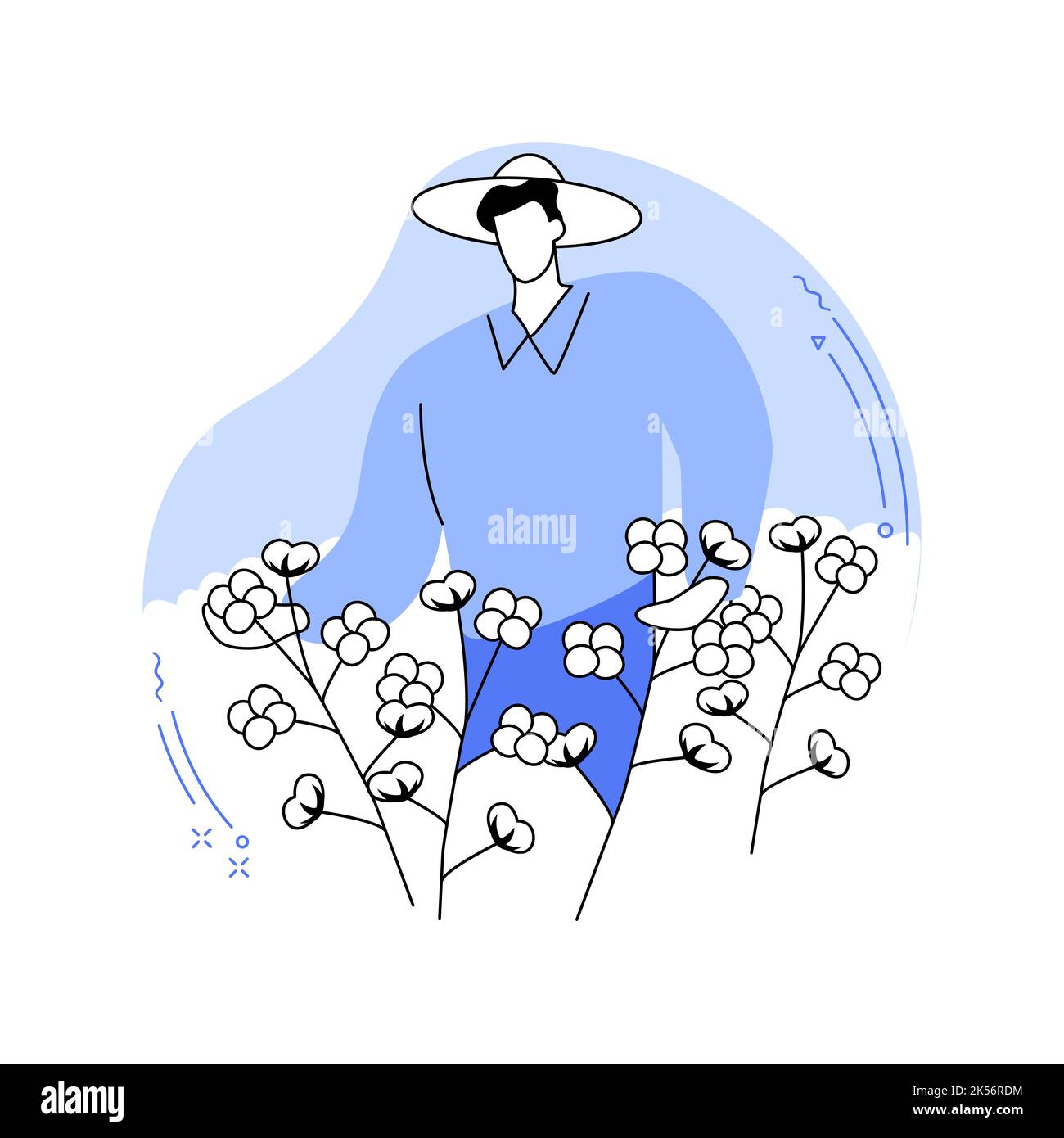 Cotton Farm Clipart