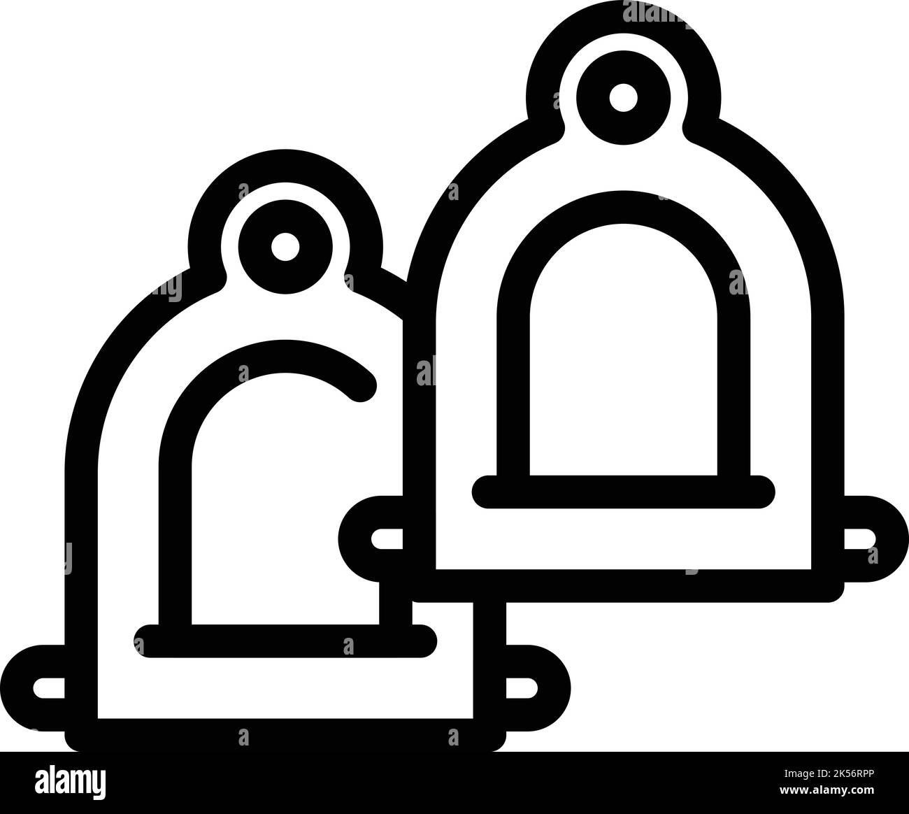 Fast run icon outline vector. Horse race. Derby jockey Stock Vector