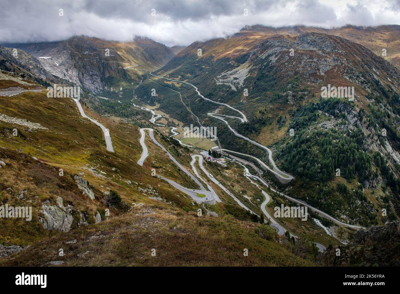 Furka Pass French Le Col De La Furka With An Elevation Of 2 429 Furka Pass French Le Col De La Furka With An Elevation Of 2 429