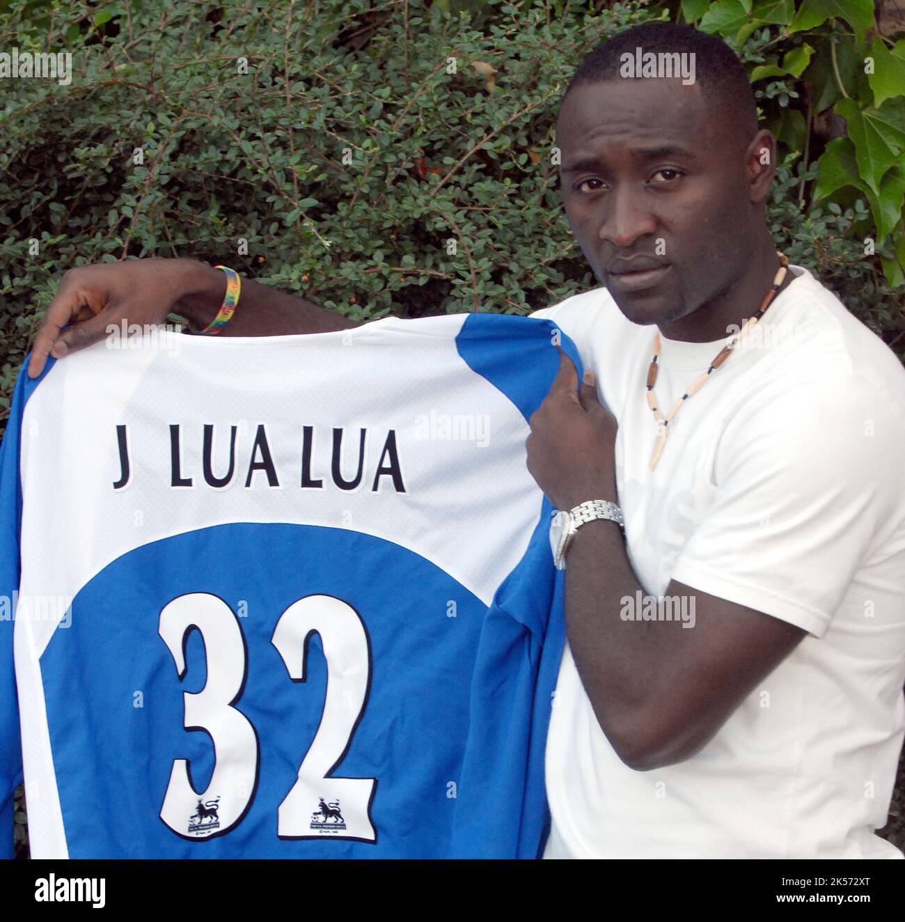 LUA LUA WITH THE SHIRT HE WAS BANNED FROM WEARING PIC MIKE WALKER 2006 ...