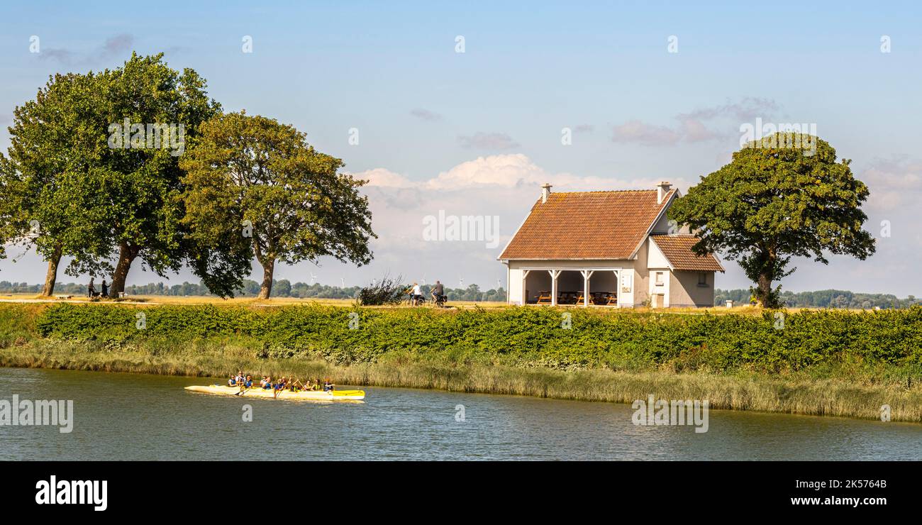 France, Somme, Baie De Somme, Saint-Valery-sur-Somme, The Old Station ...