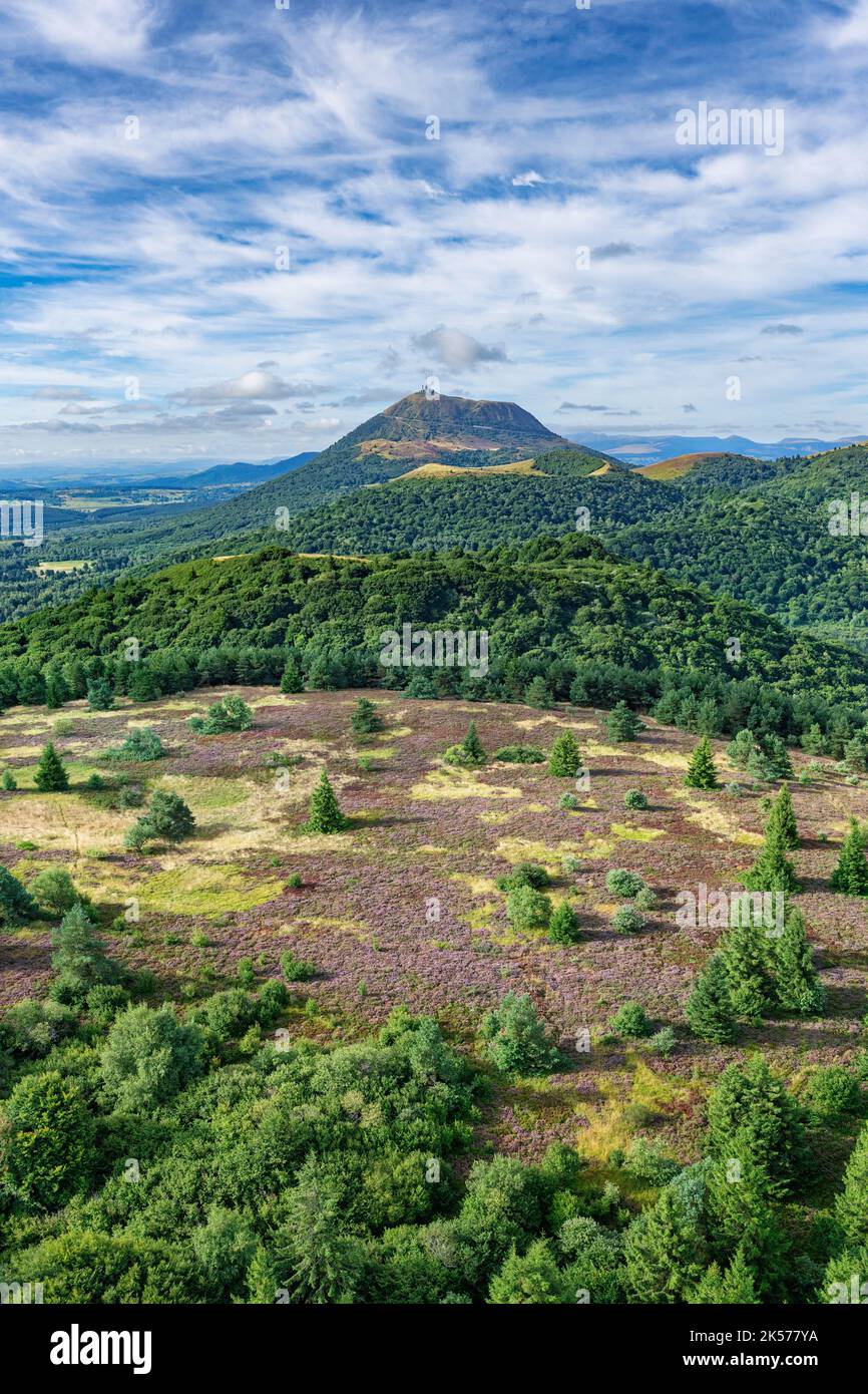 France, Puy de Dome, the Regional Natural Park of the Volcanoes of ...