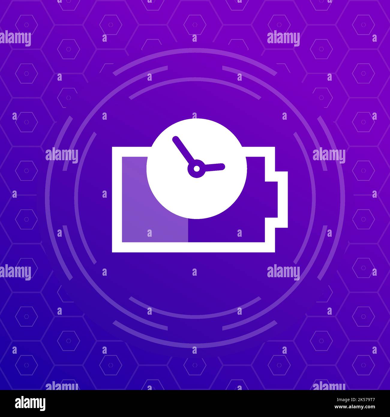 battery charging time icon, vector design Stock Vector Image & Art Alamy