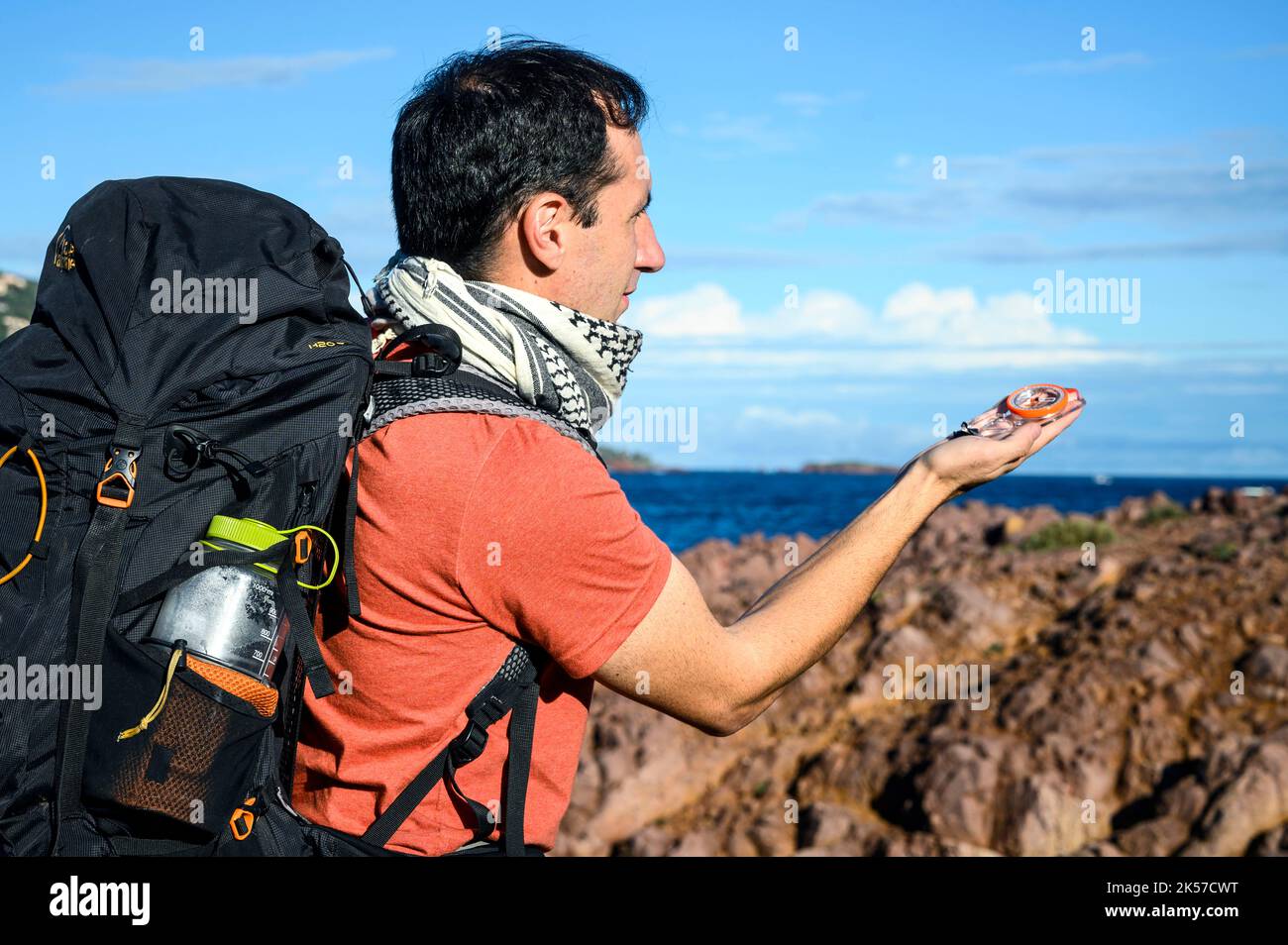 France, Var, Xavier Meloni provider and adventure guide Stock Photo Alamy