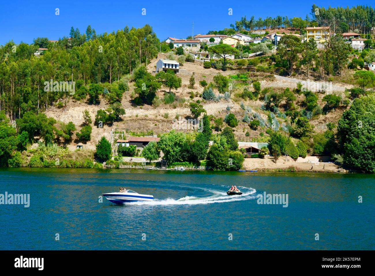Portugal, North region, cruise on the Douro river between Regua and