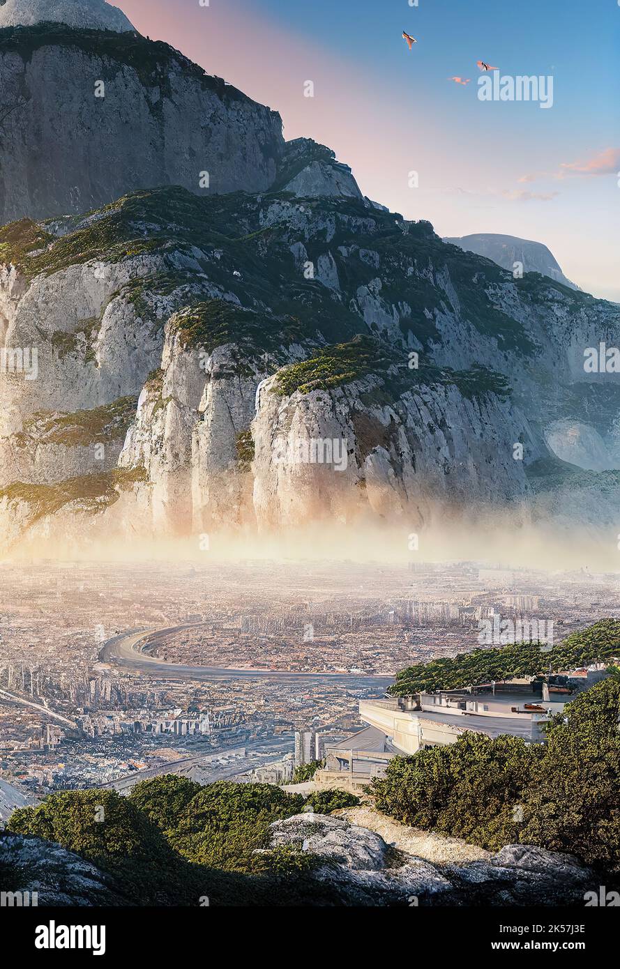 Vintage gibraltar poster hi-res stock photography and images - Alamy