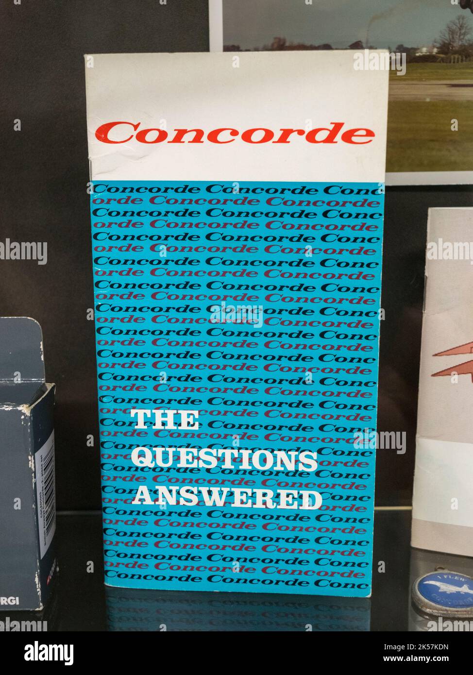 A "Concorde The Questions Answered" in the RAF Manston History Museum