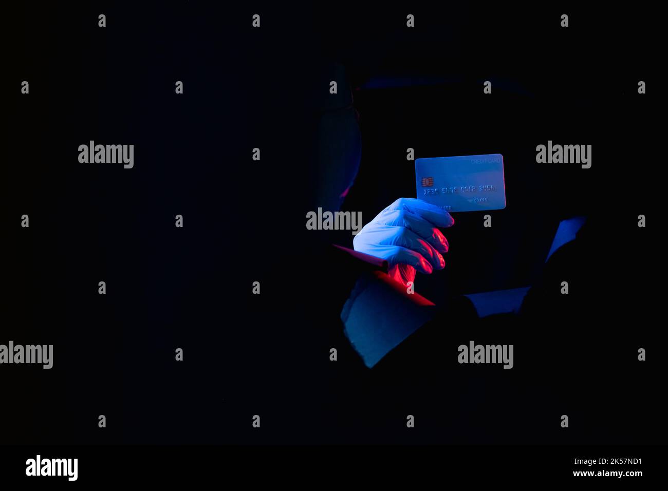 fee-for-service medicare doctor hand credit card Stock Photo