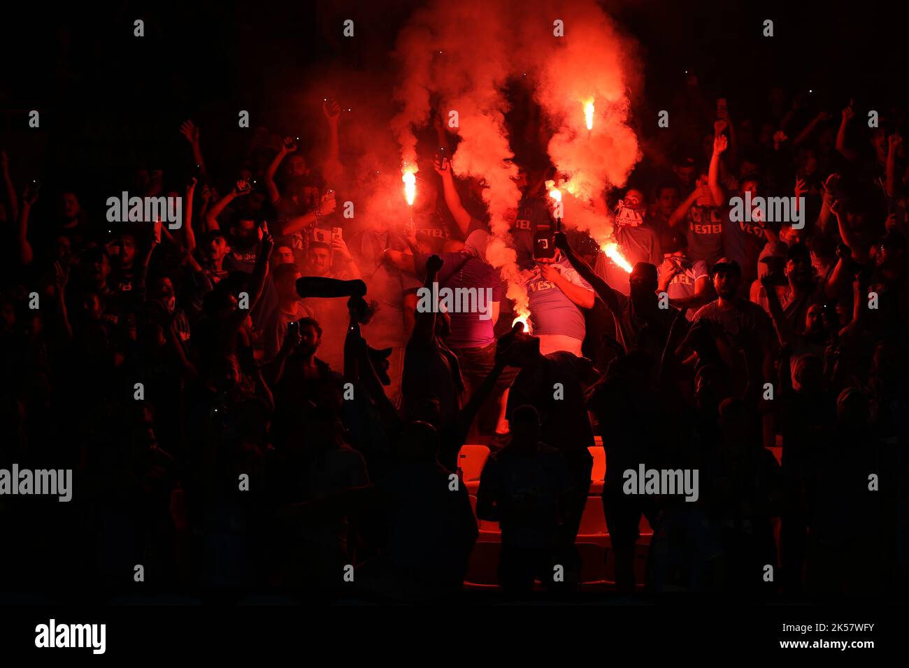 echarpe scarf sciarpa AS MONACO TRABZONSPOR AS 2022 Europa League