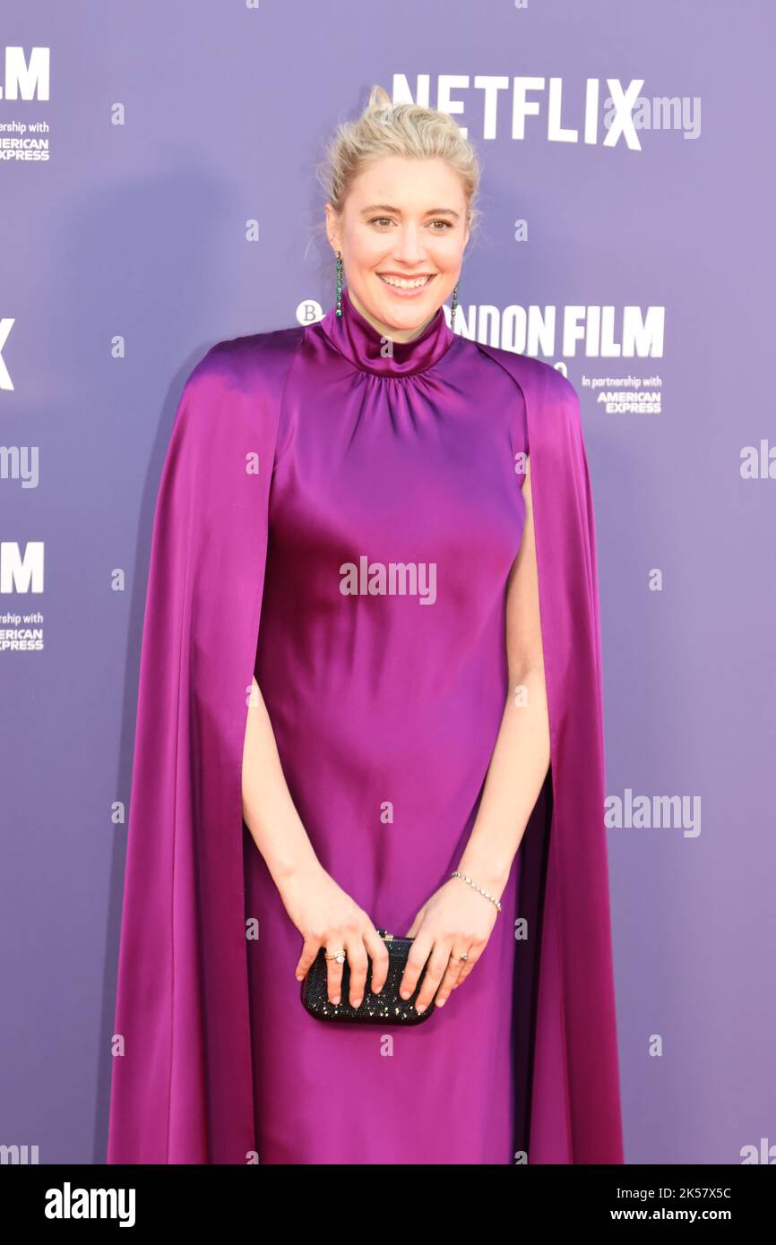 Greta Gerwig, White Noise - UK Premiere, BFI London Film Festival