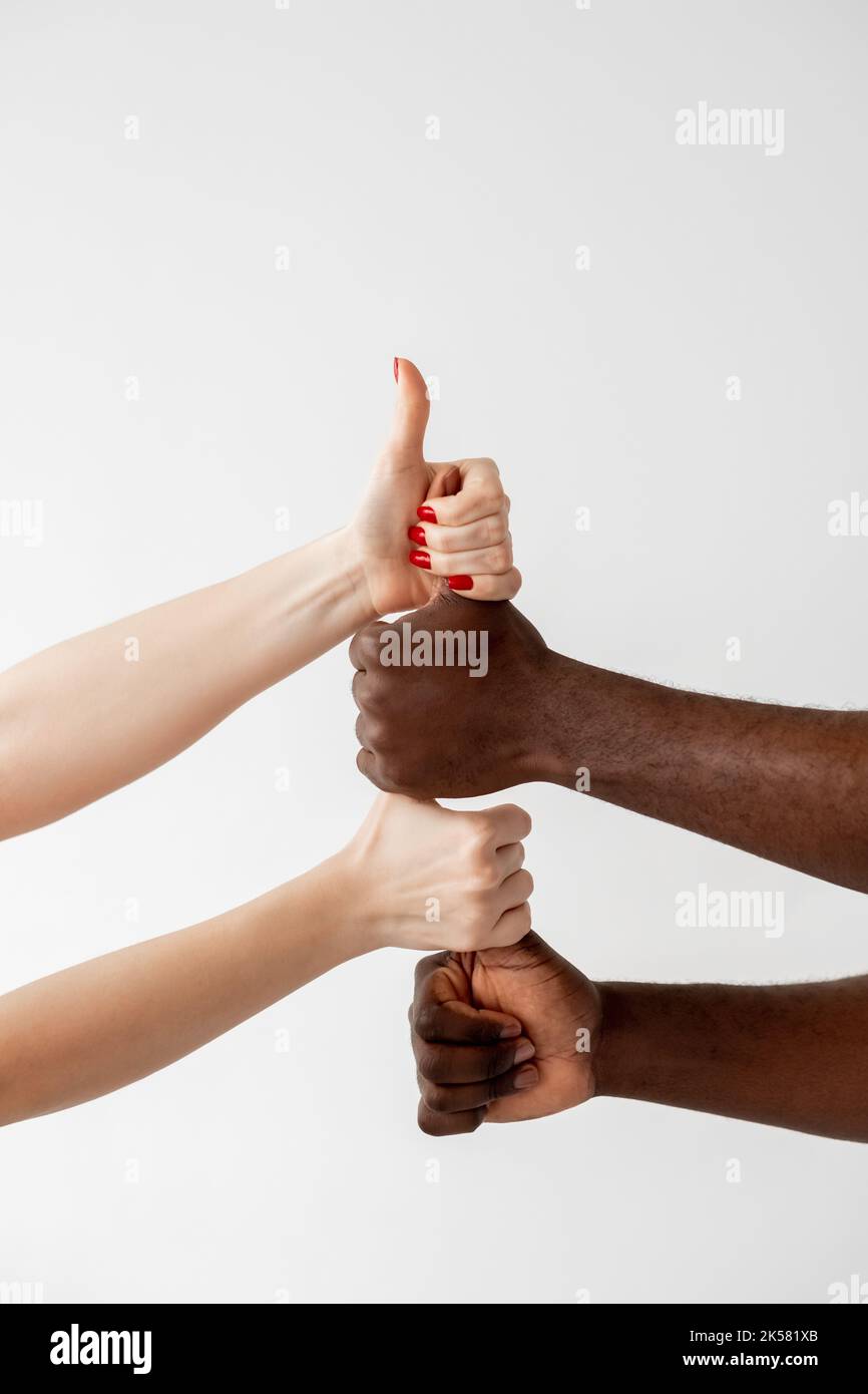 Racial Tolerance Hands Tower Acceptance Support Teamwork Cooperation 1328