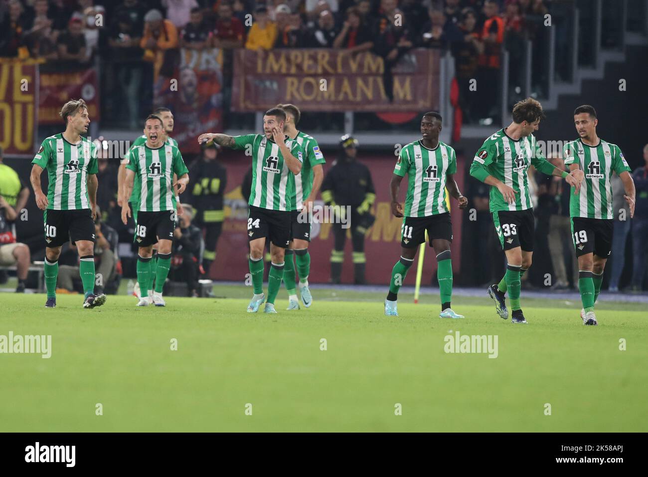 Rome Italy 06th Oct 2022 ROME Italy 06 10 2022 Guido Rodriguez real-betis
