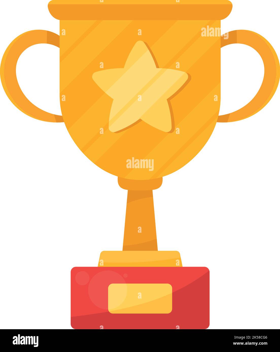 golden trophy cup award icon Stock Vector Image & Art - Alamy