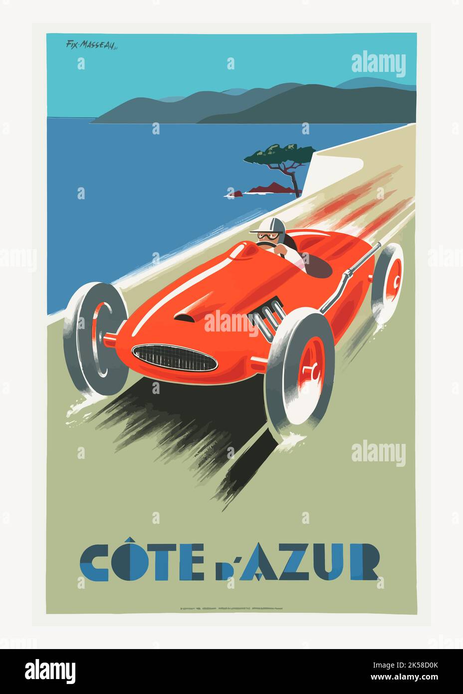 Vintage car poster background, vehicle illustration vector Stock Vector