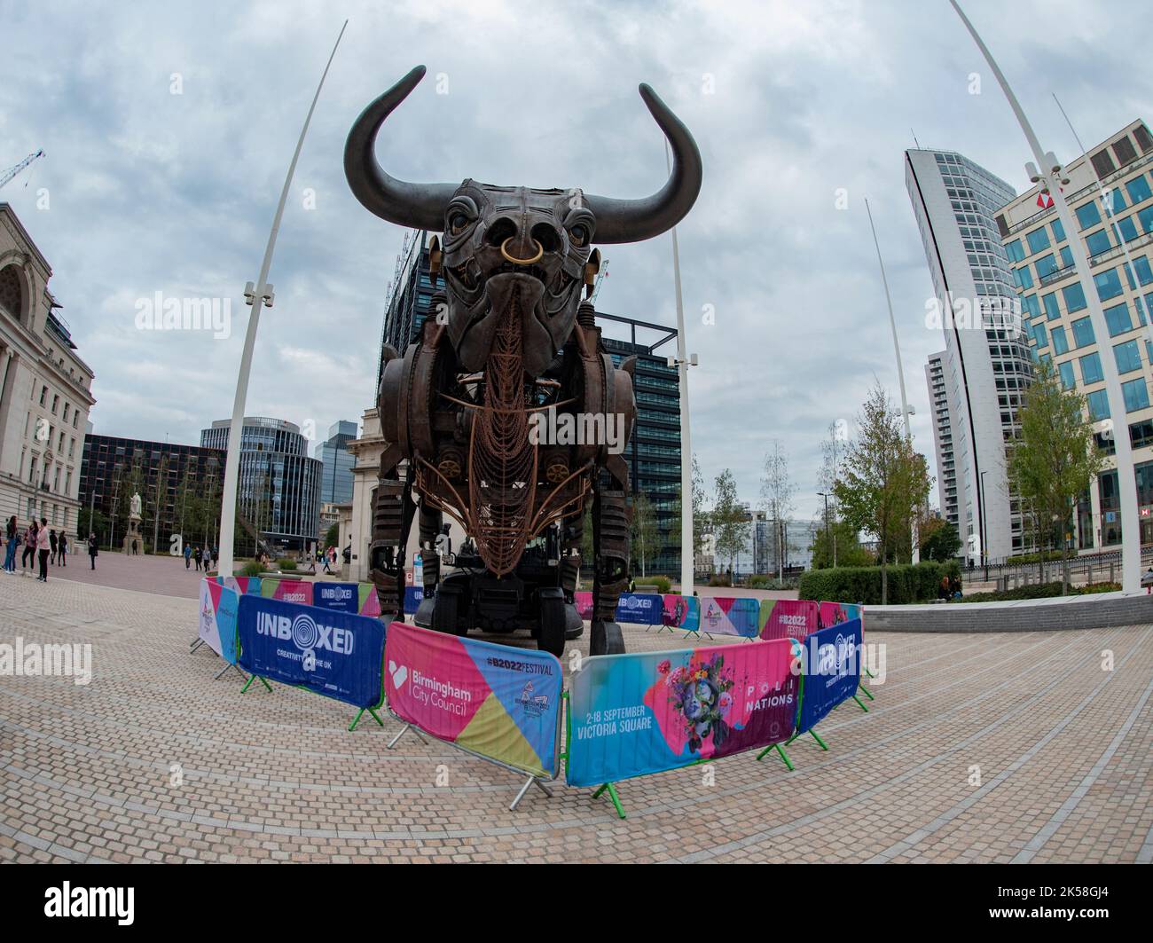 Birmingham Commonwealth Games 2022 Raging Bull Centenary Square birmingham-commonwealth-games-2022-raging-bull-centenary-square