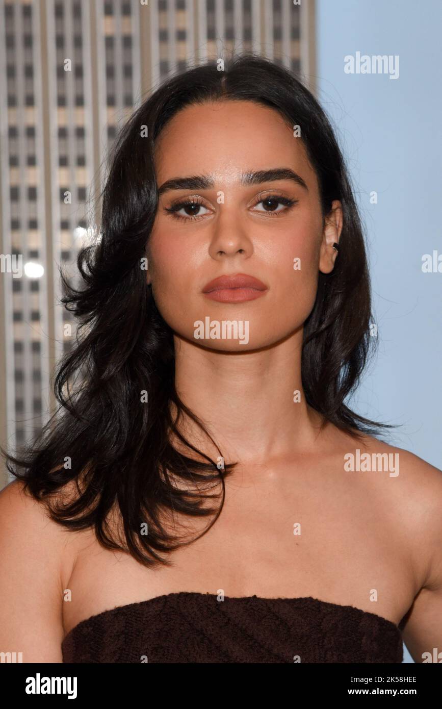 New York, United States. 06th Oct, 2022. Marianly Tejada visits the