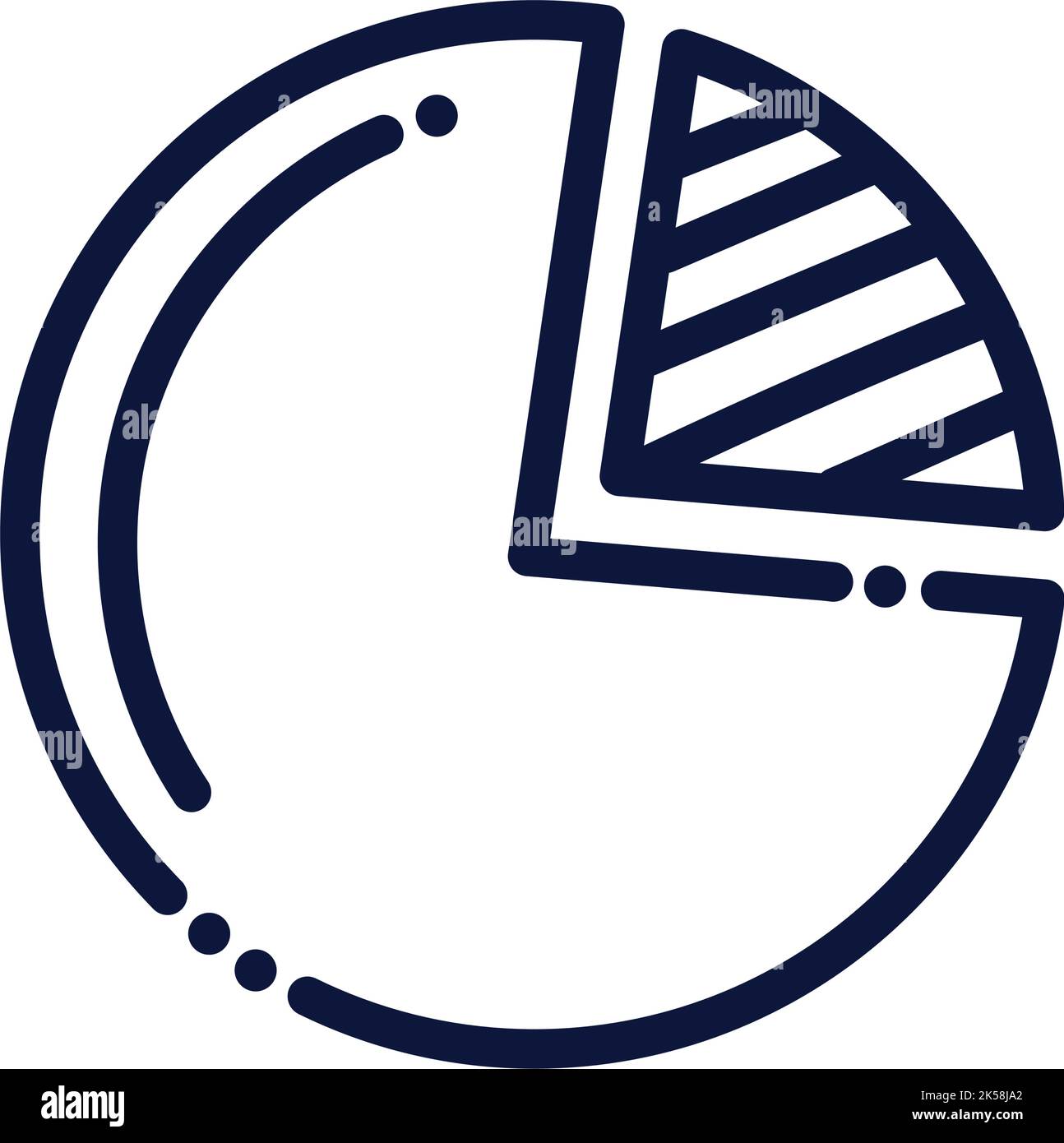 statistics pie infographic information icon Stock Vector Image & Art ...