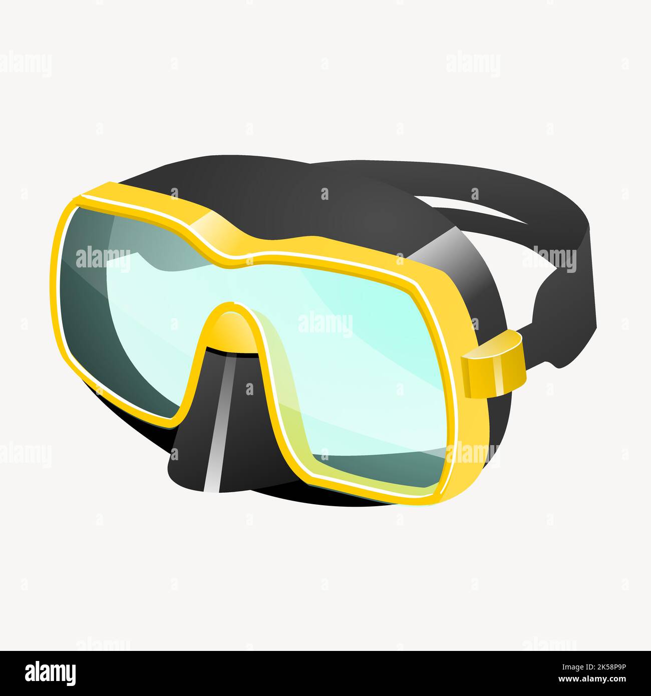 Scuba mask clipart, illustration vector Stock Vector Image & Art - Alamy