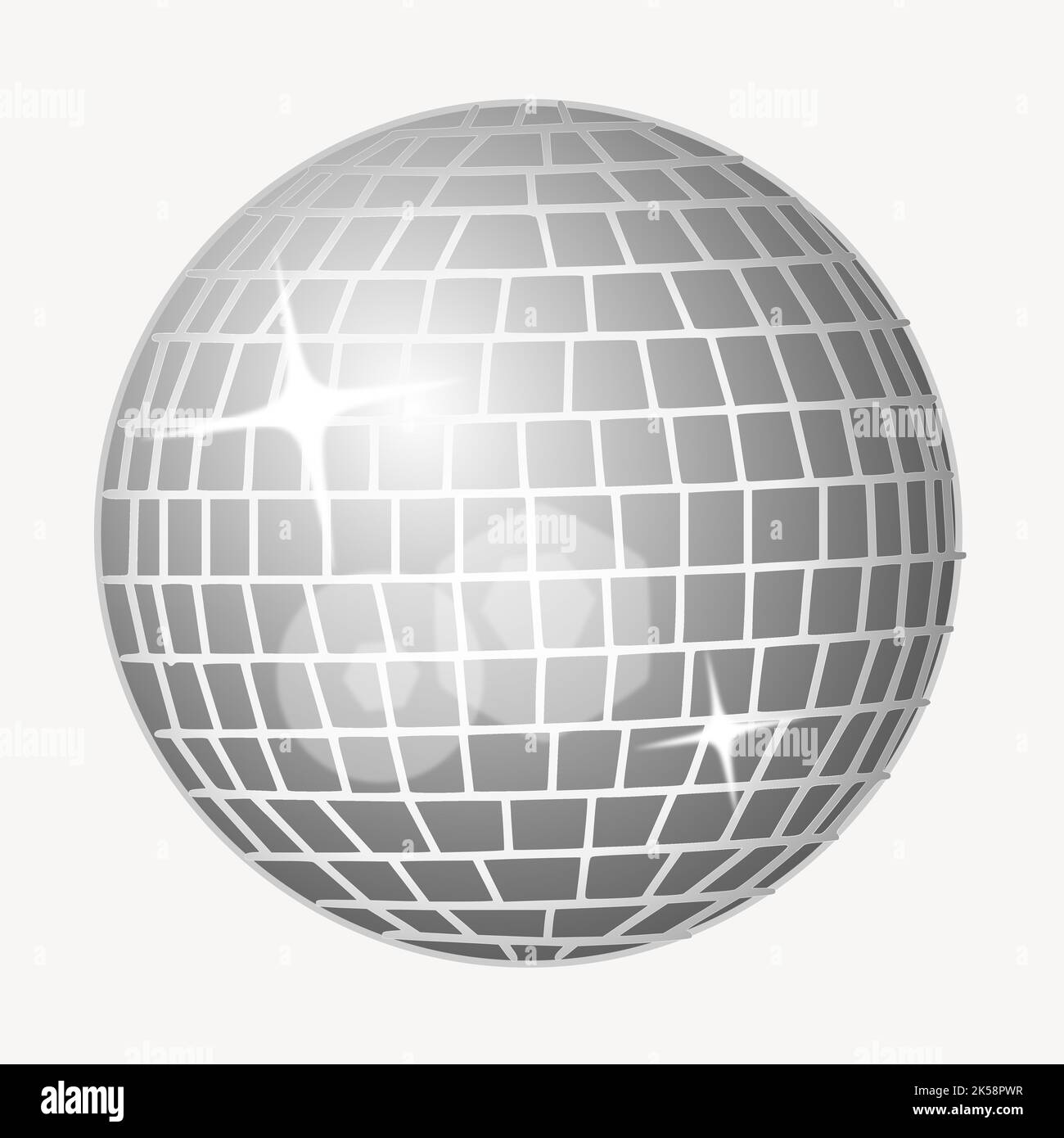 Disco ball clipart, illustration vector Stock Vector Image & Art Alamy