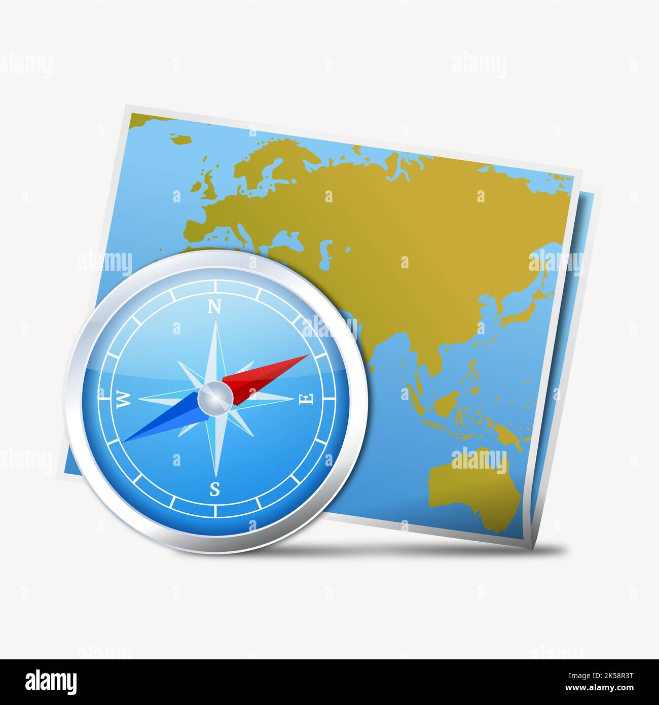 Travel destination clipart, illustration vector Stock Vector Image