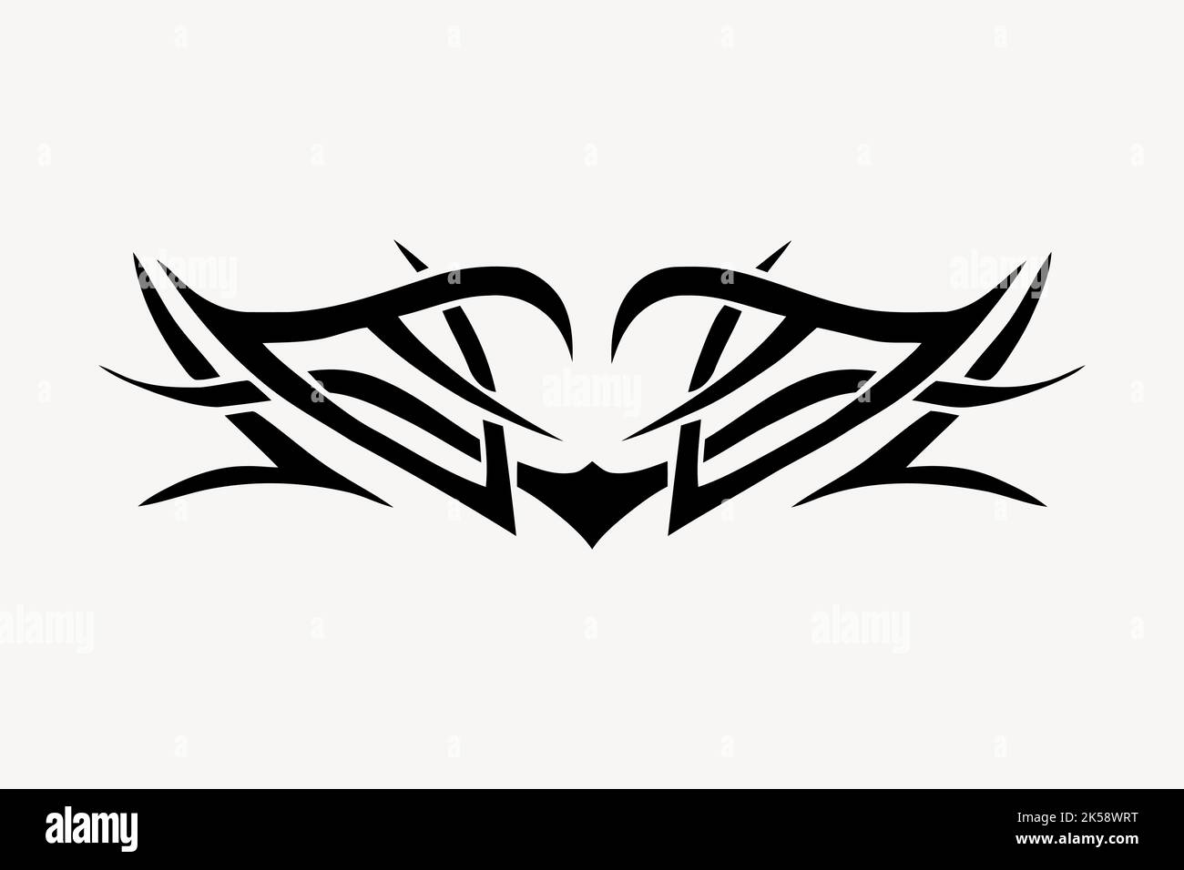 Tribal tattoo vector hi-res stock photography and images - Alamy
