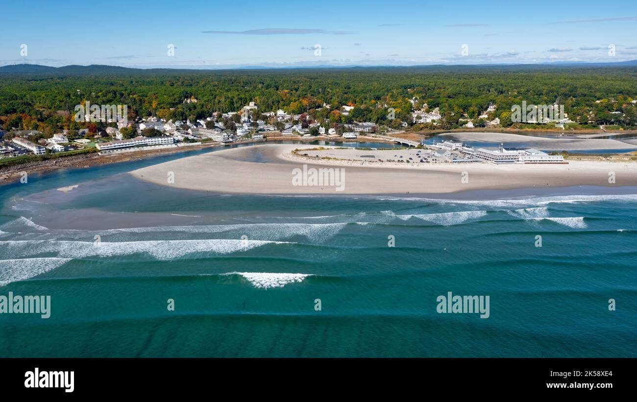 Beautiful Ogunquit Beach Ogunquit Maine Stock Photo Alamy