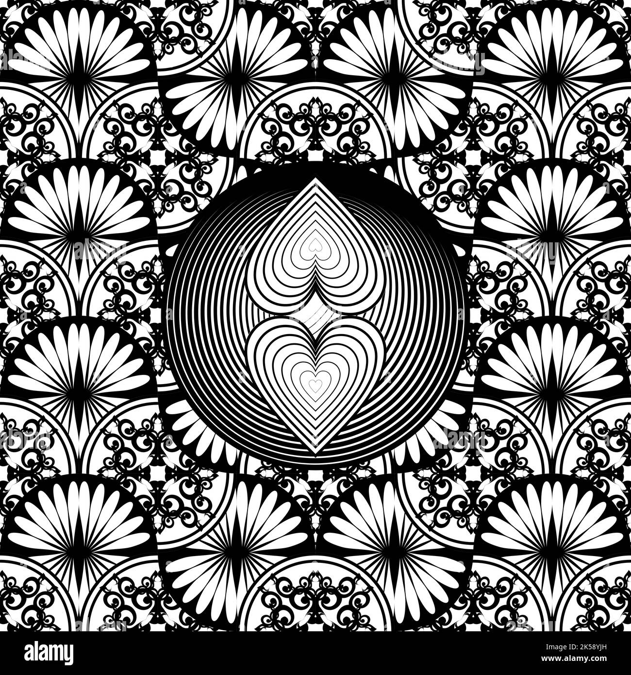 Abstract seamless pattern textured background illustration Stock Vector ...
