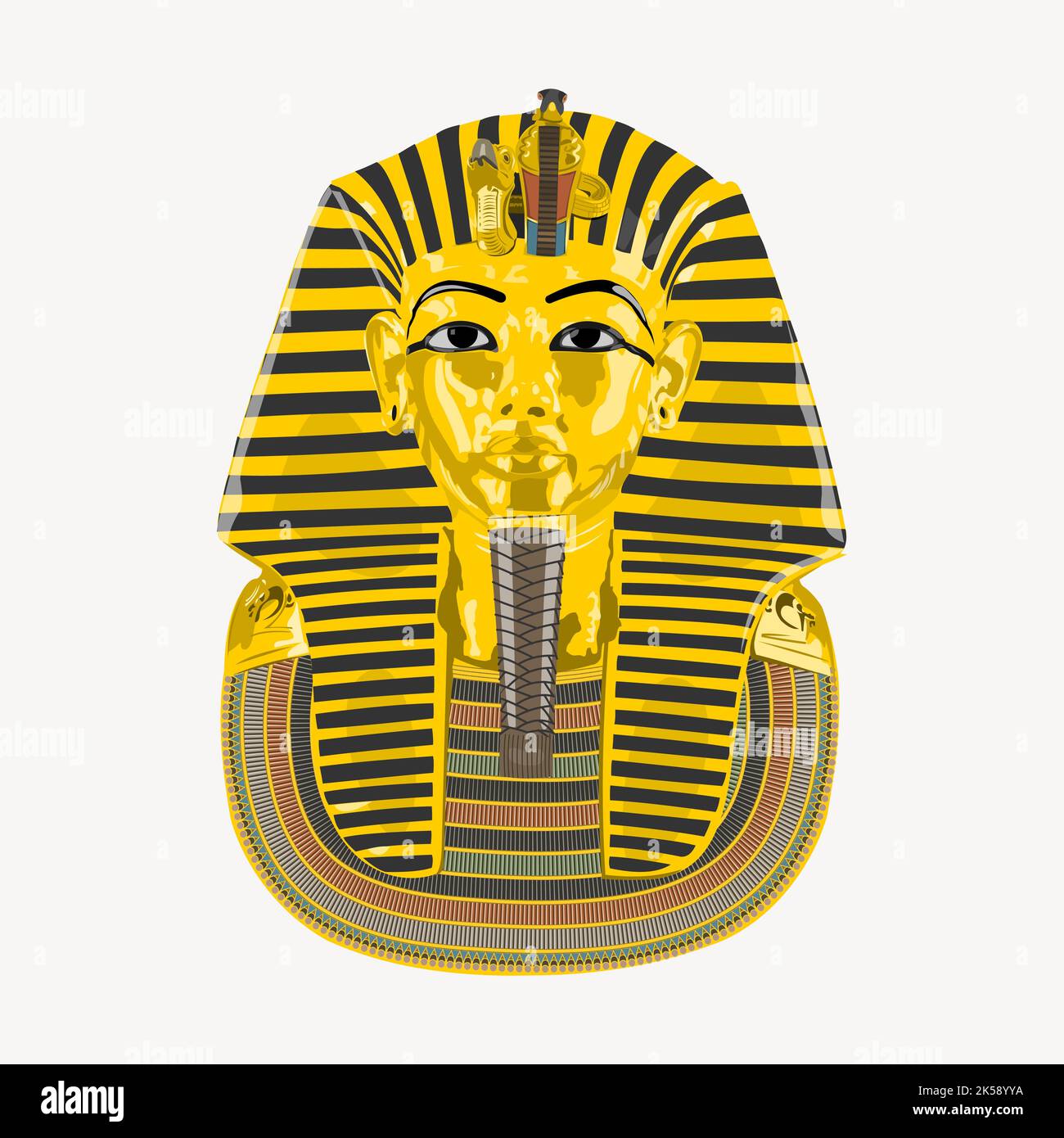 Маска маска Тутанхамона фараона