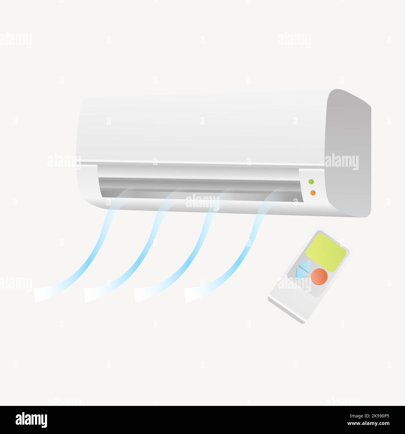 Air conditioner clipart Stock Vector Images - Alamy