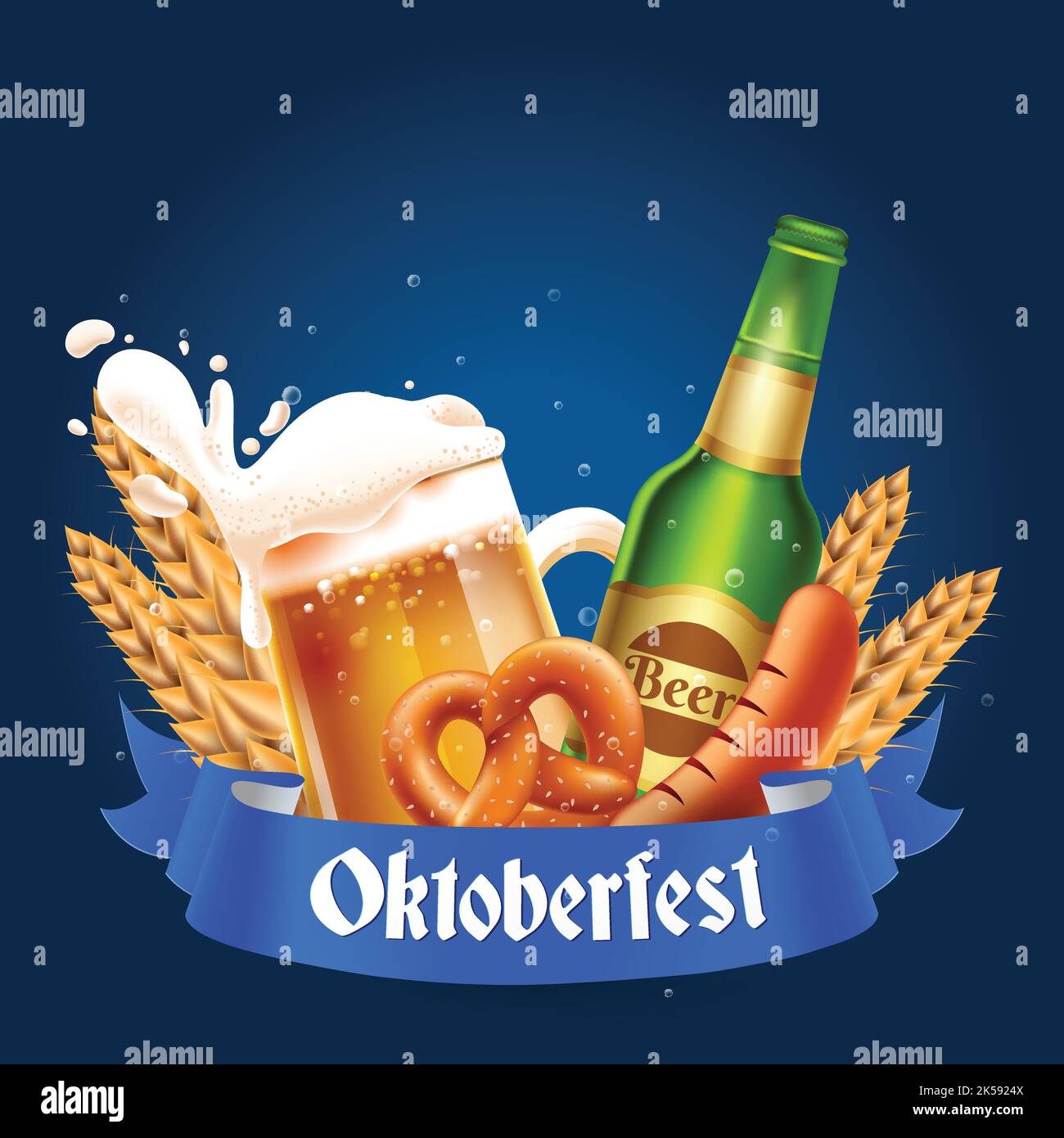 realistic-oktoberfest-vector-design-illustration-stock-vector-image
