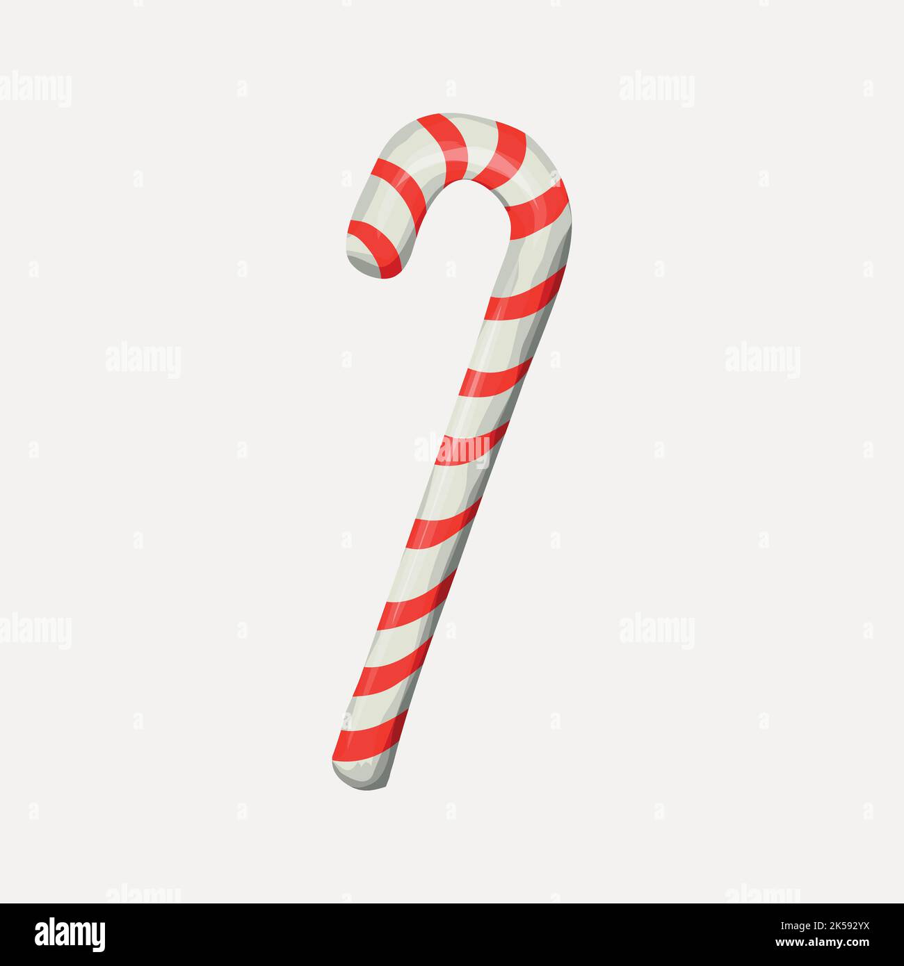 Christmas Candy Canes Cup On White Stock Photo 622542176