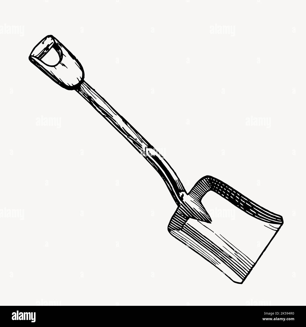 Shovel Pencil Drawing At Carolyn Pless Blog