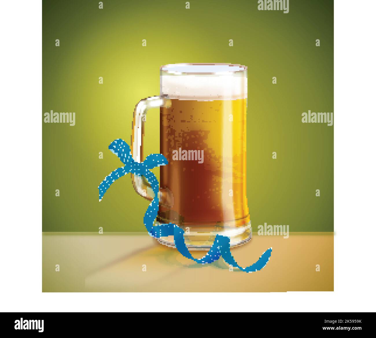 realistic oktoberfest vector design illustration Stock Vector Image ...