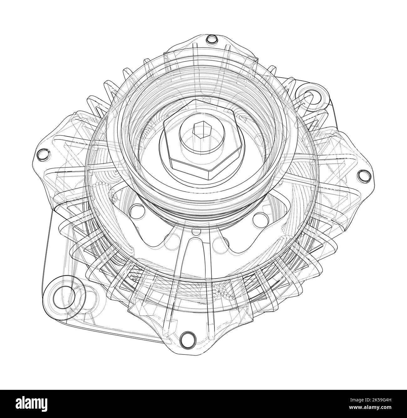 Car generator. Vector Stock Vector Image & Art Alamy