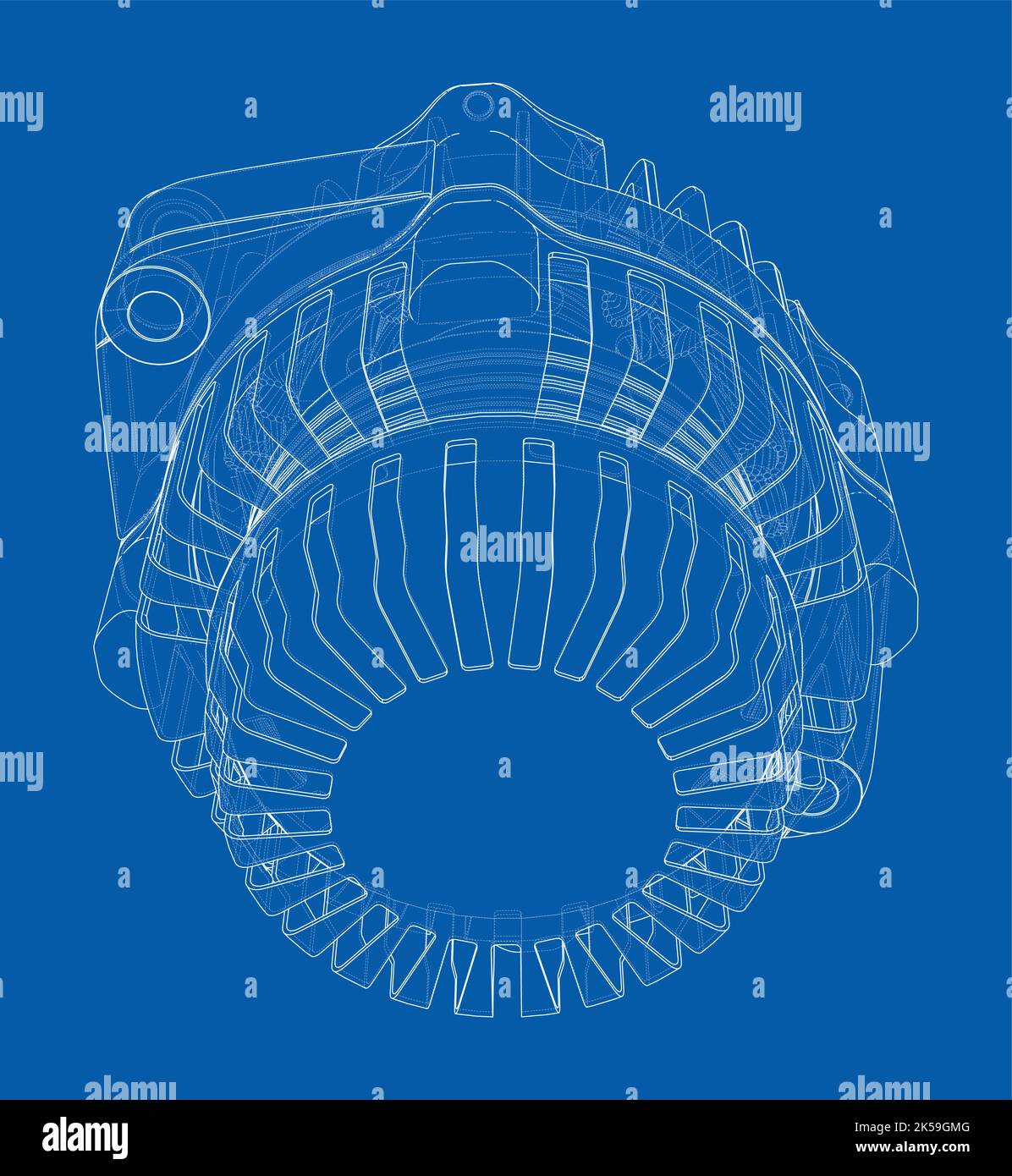 Car generator. Vector Stock Vector Image & Art Alamy