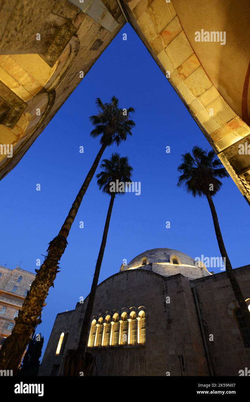 The Iconic YMCA building in Jerusalem, Israel Stock Photo - Alamy