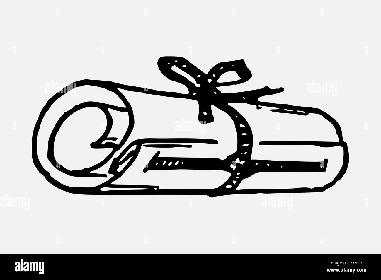 Paper scroll clipart hi-res stock photography and images - Alamy