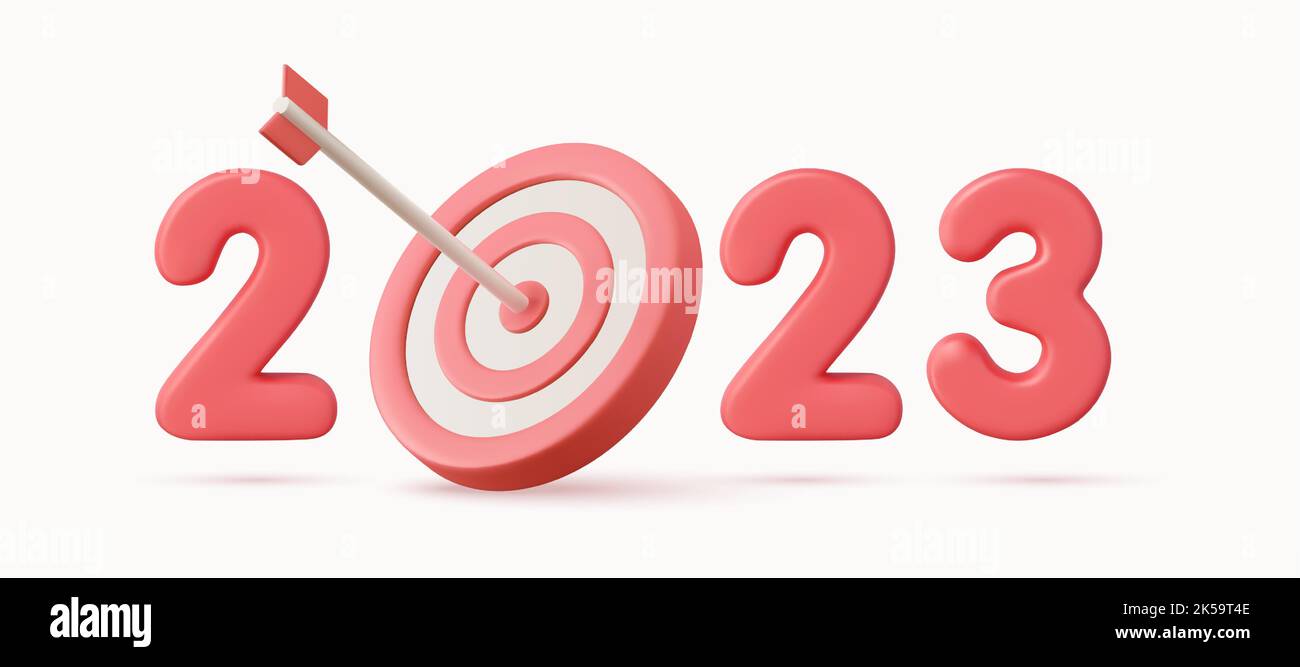 2023 New Year target and goals Stock Vector Image & Art Alamy