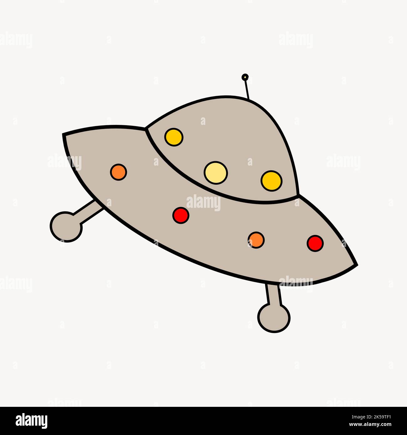 alien space ship clip art