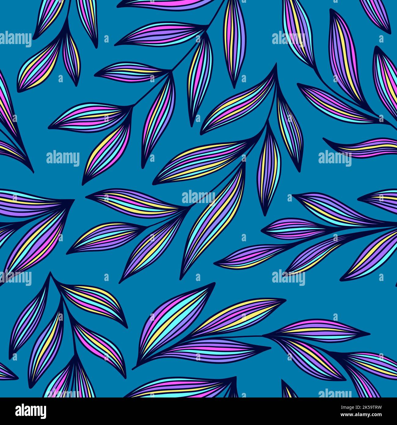 Pattern with branches Stock Vector