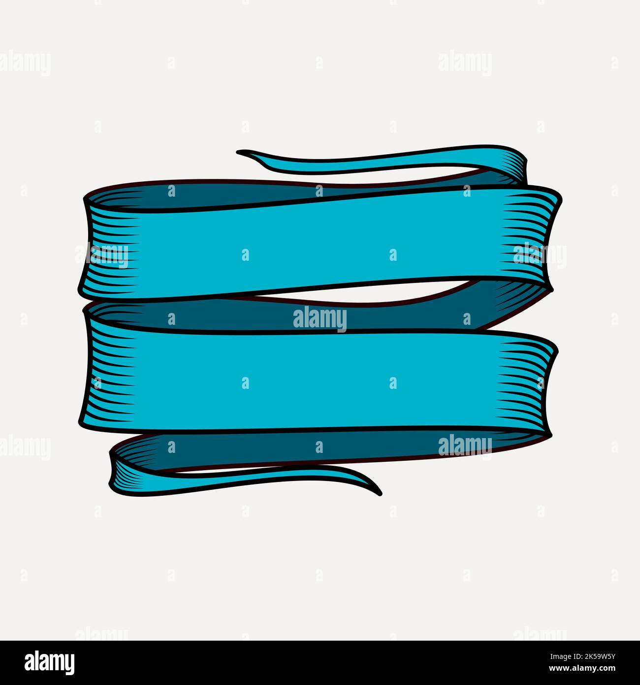 Blue banner clipart, illustration vector Stock Vector Image & Art Alamy