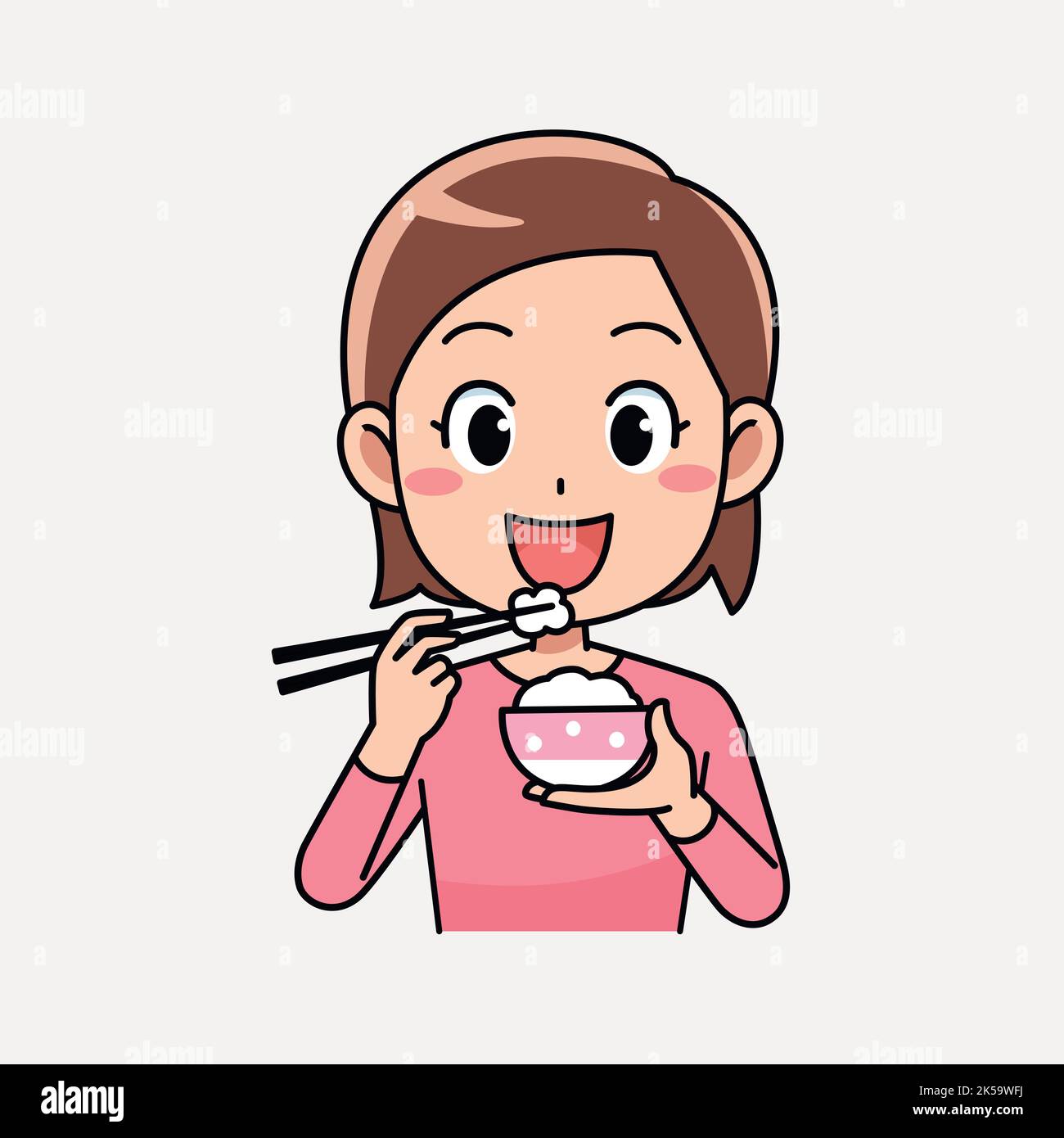Woman Eating Rice Clipart Vector Stock Vector Image Art Alamy woman-eating-rice-clipart-vector-stock-vector-image-art-alamy