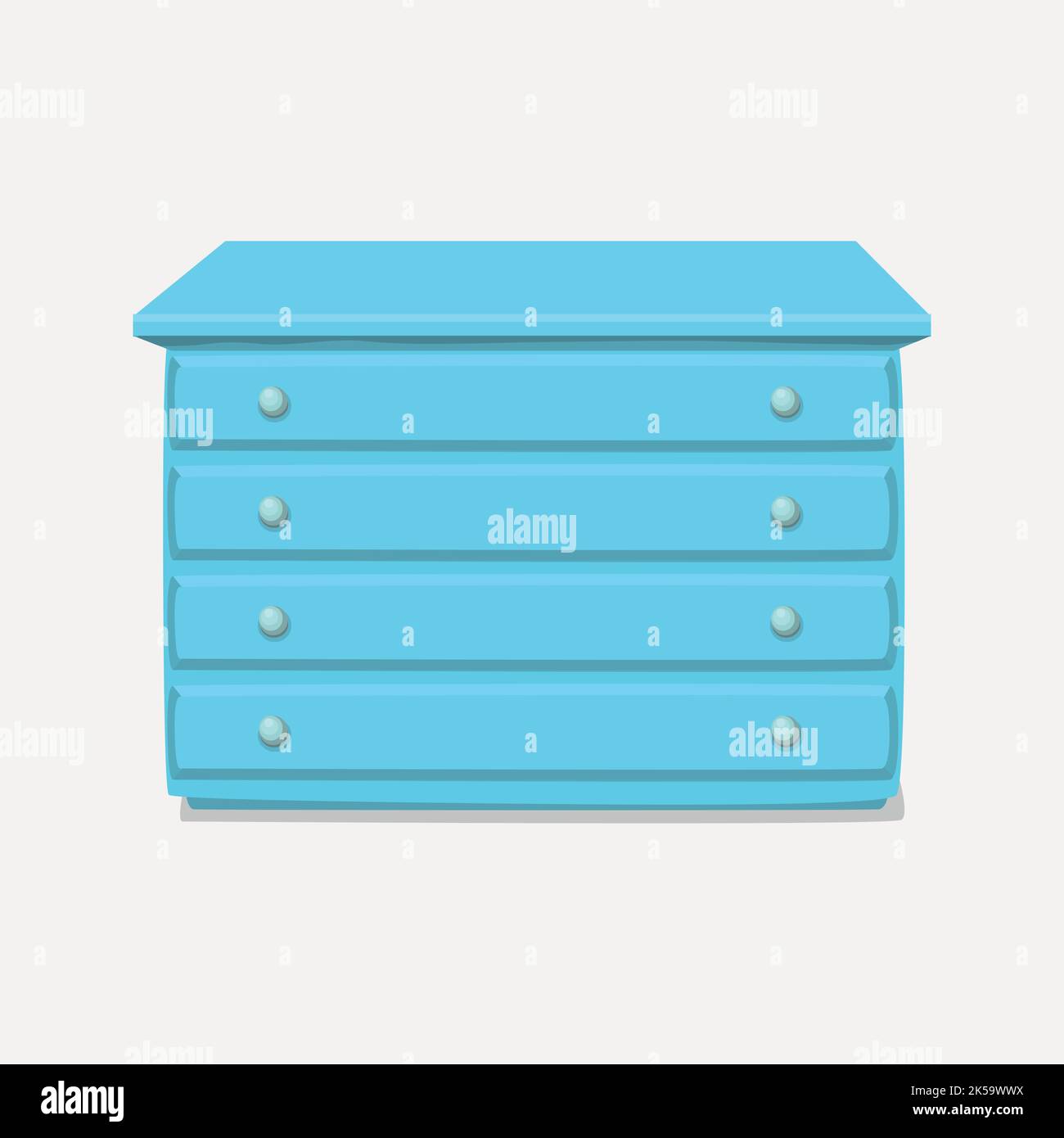 Drawers clipart, illustration vector Stock Vector Image & Art - Alamy