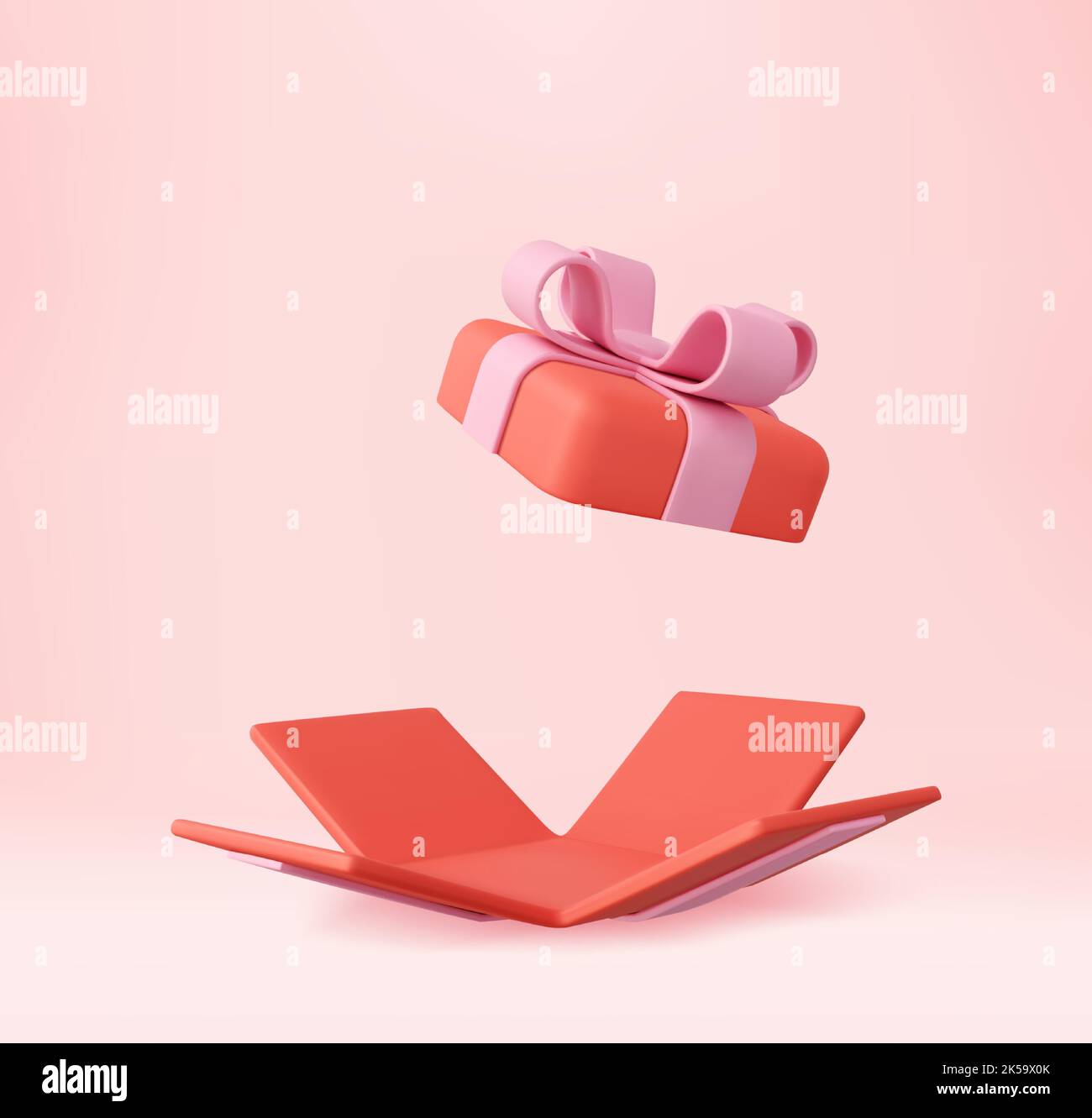 3d Open Gift box Stock Vector Image & Art - Alamy