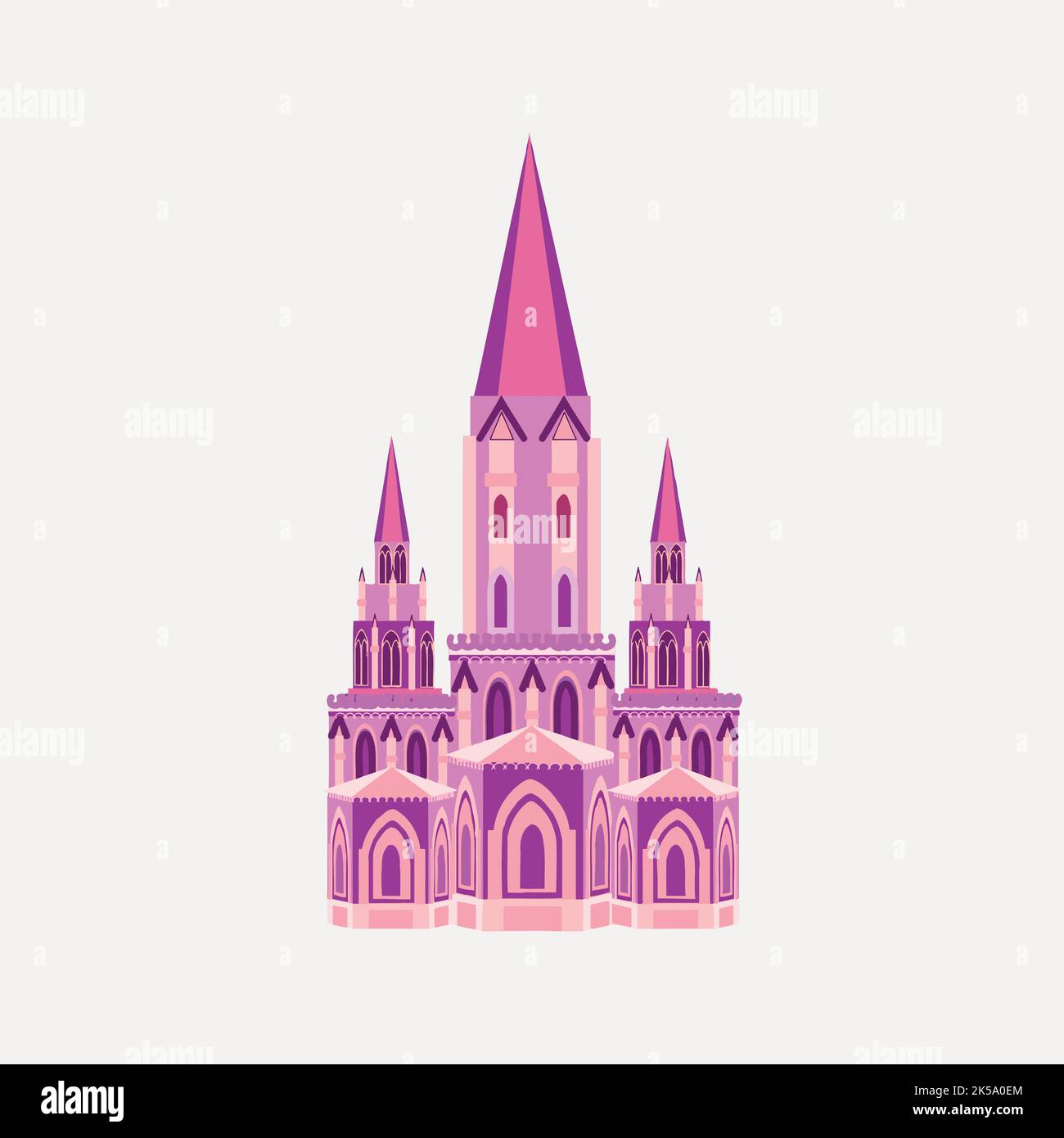 Church clipart, architecture illustration vector Stock Vector Image ...