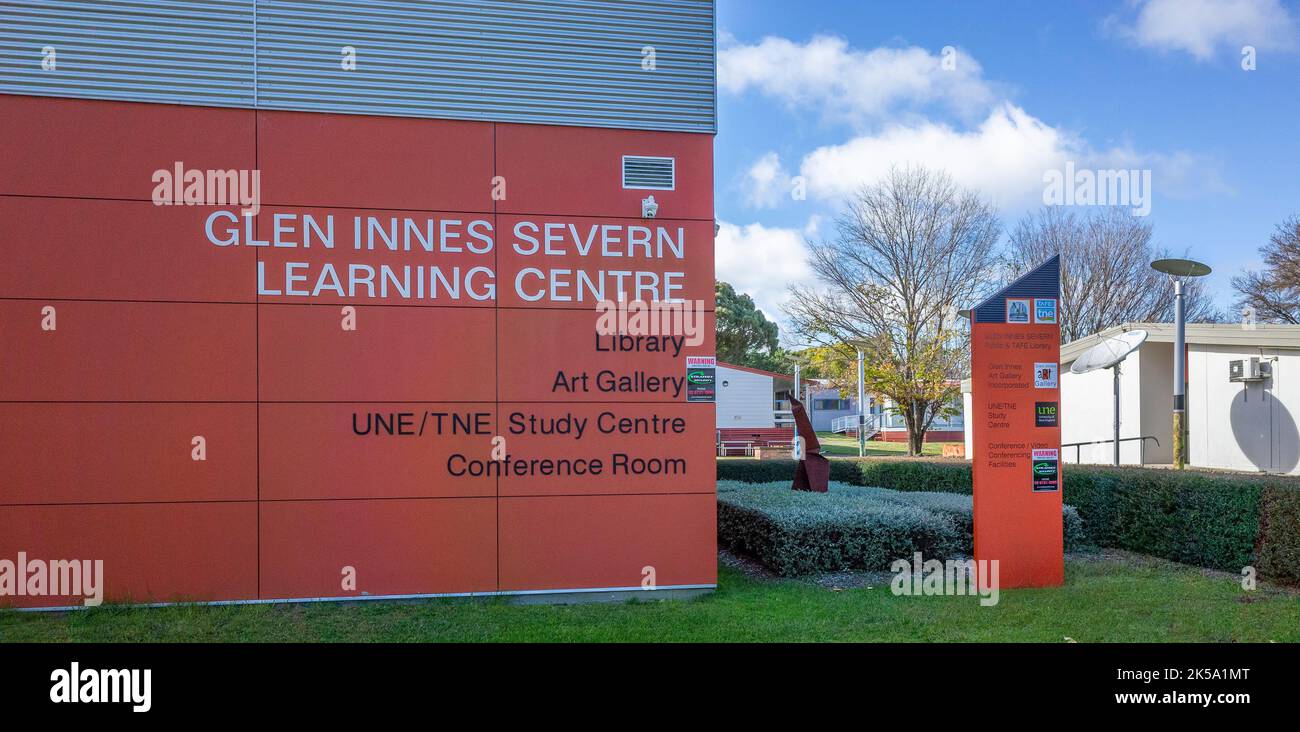 The Glen Innes Severn Learning Centre incorporating the library