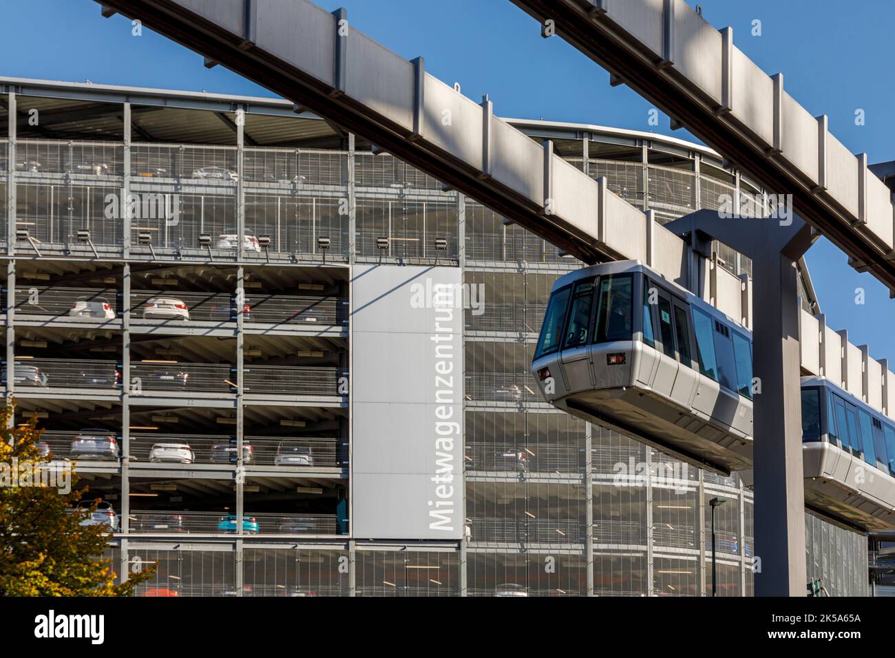 D sseldorf Airport Sky Train Connects The Terminal With The Airport 